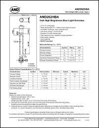 Click here to download AND262HBA Datasheet