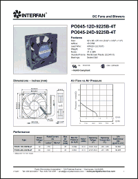 Click here to download PO045-12D-9225B-4T Datasheet