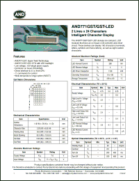 Click here to download AND771GST Datasheet