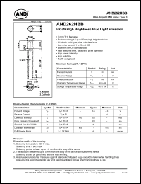 Click here to download AND262HBB Datasheet