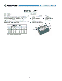Click here to download BRS505 Datasheet