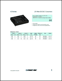 Click here to download CG3020-7 Datasheet
