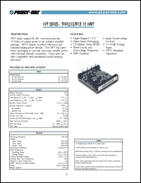 Click here to download HPT015YGJJ-A Datasheet