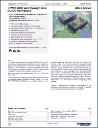 Click here to download 24IMS6-1212-9 Datasheet