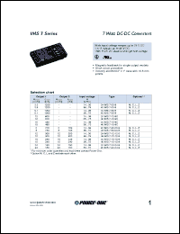Click here to download 24IMS7-03-9 Datasheet