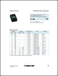 Click here to download 70IMX4-0505-9 Datasheet