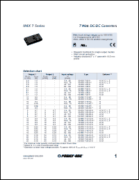 Click here to download 110IMX7-15-15-9 Datasheet