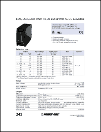 Click here to download LOS4601-2 Datasheet