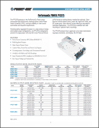 Click here to download PFC375-4200 Datasheet
