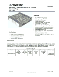 Click here to download HWD075DGE Datasheet