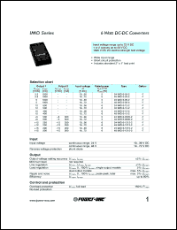 Click here to download IMO Datasheet