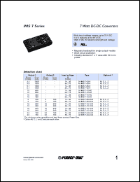 Click here to download IMS7 Datasheet