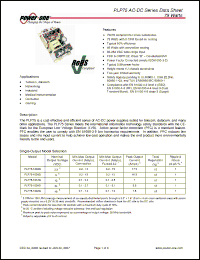 Click here to download PLP75-3000G Datasheet