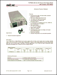 Click here to download FCP600-48 Datasheet