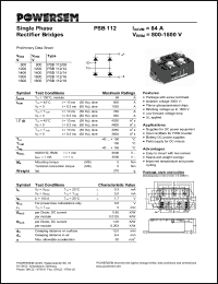 Click here to download PSB112/14 Datasheet