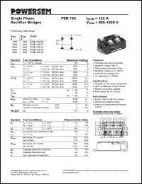Click here to download PSB162/08 Datasheet
