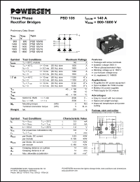 Click here to download PSD105/16 Datasheet