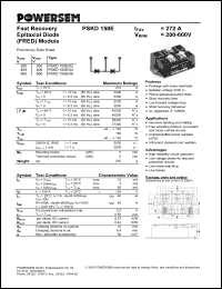 Click here to download PSKD150E Datasheet