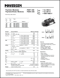 Click here to download PSKH250 Datasheet