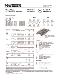Click here to download PSUH230 Datasheet