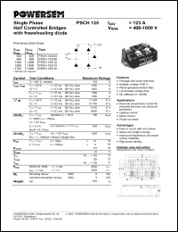 Click here to download PSCH125 Datasheet