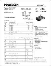Click here to download PSMG100-05 Datasheet