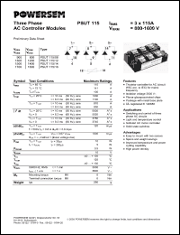 Click here to download PSUT115 Datasheet