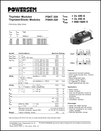 Click here to download PSKT220 Datasheet