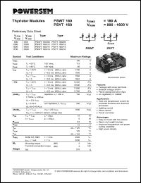 Click here to download PSWT160 Datasheet