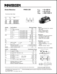 Click here to download PSKD220 Datasheet