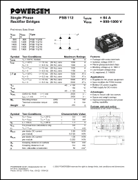 Click here to download PSB112 Datasheet