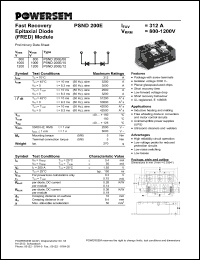 Click here to download PSND200E-12 Datasheet