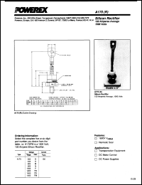 Click here to download A170PD Datasheet