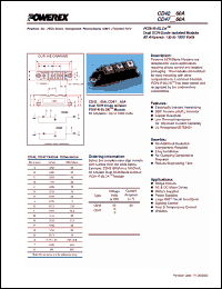 Click here to download CD471260A Datasheet
