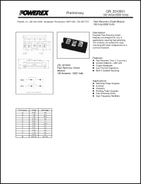 Click here to download QRD3310001 Datasheet