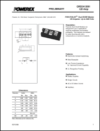 Click here to download QRD2412001 Datasheet