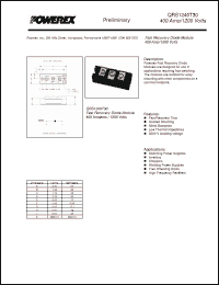 Click here to download QRS1240T30 Datasheet