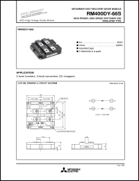 Click here to download RM400DY-66 Datasheet