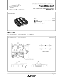 Click here to download RM600DY-66 Datasheet