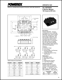 Click here to download CM100TU-12H Datasheet