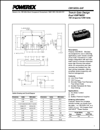 Click here to download CM150DU-24 Datasheet