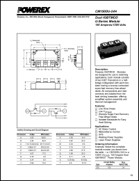 Click here to download CM150DU-24H Datasheet