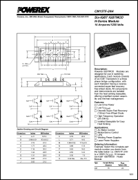 Click here to download CM15TF-24 Datasheet
