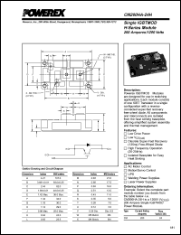Click here to download CM200HA-24 Datasheet