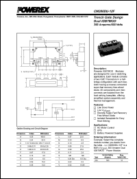 Click here to download CM300DU-12 Datasheet
