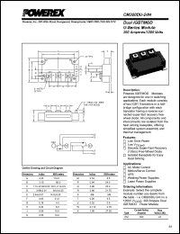 Click here to download CM300DU-24H Datasheet