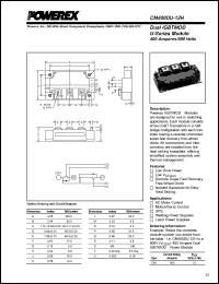 Click here to download CM400DU-12H Datasheet
