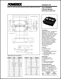 Click here to download CM400DU-24F Datasheet