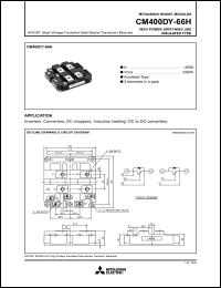 Click here to download CM400DY-66 Datasheet