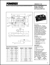 Click here to download CM400HA-12 Datasheet